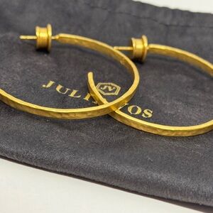Julie Vos Gold Hoop Earrings - Large